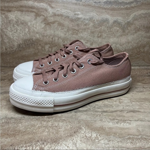 Converse Women Chuck Taylor All Star Lift Platform Low Clay Pot Size 8.5 - Picture 5 of 7
